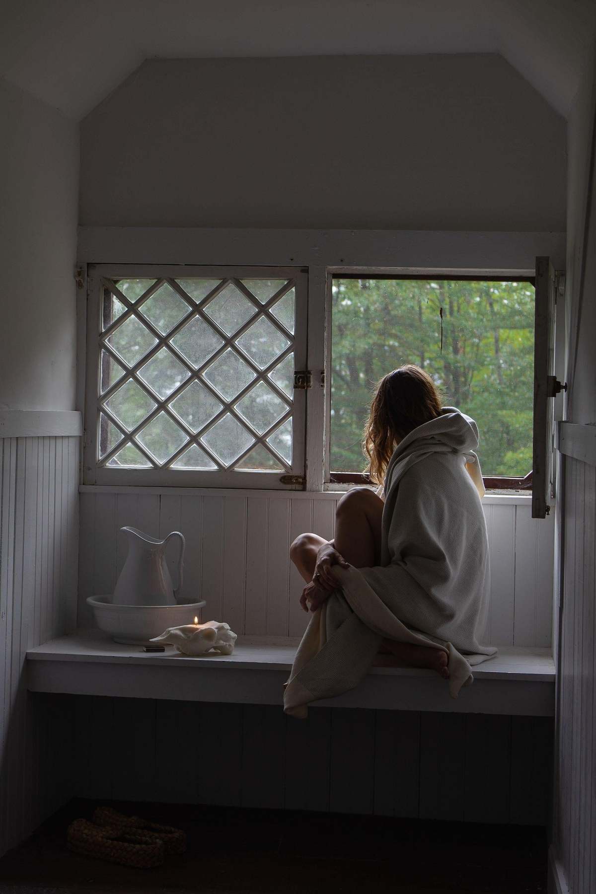 Evangeline Combed Cotton Dot Throw - Image 2 of 6