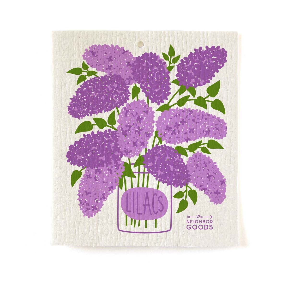 The Neighborgoods Edible Flowers Sponge Cloth Set of 3 - Image 4 of 8
