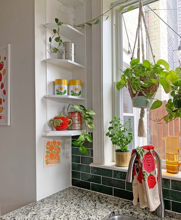 The Neighborgoods Edible Flowers Sponge Cloth Set of 3