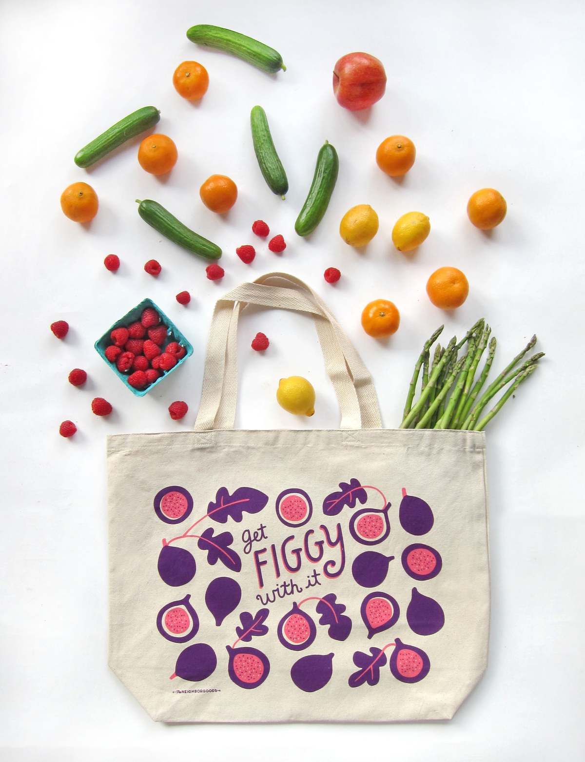 The Neighborgoods Fig Tote Bag - Image 2 of 6