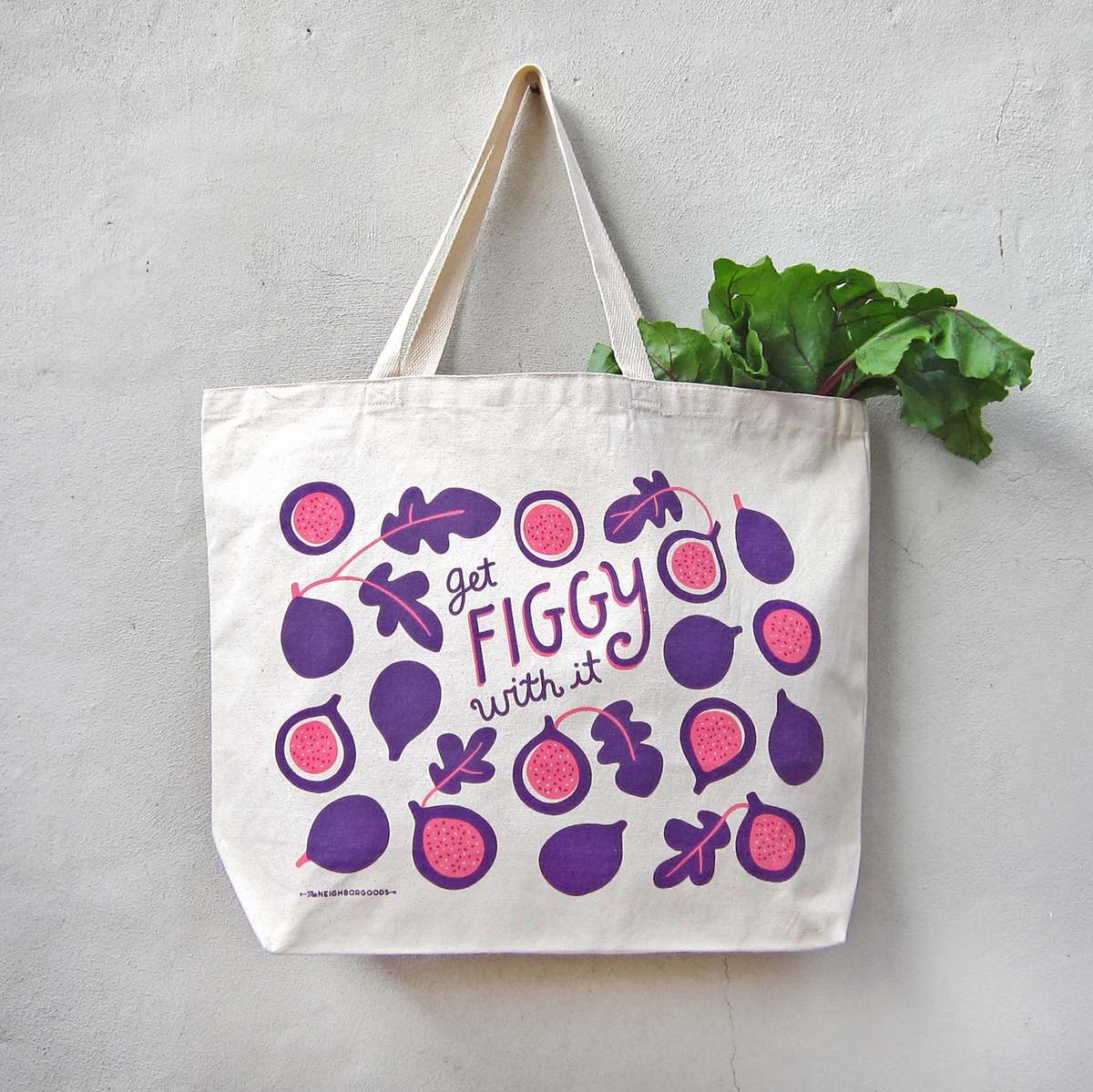 The Neighborgoods Fig Tote Bag - Image 5 of 6