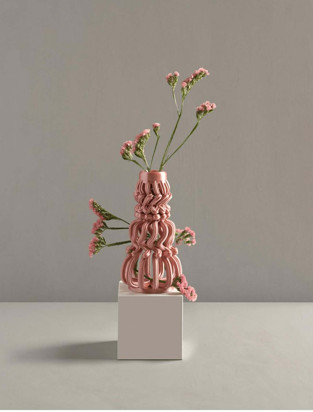 Form & Seek Frosting Loop Candle Holder - Image 2 of 26