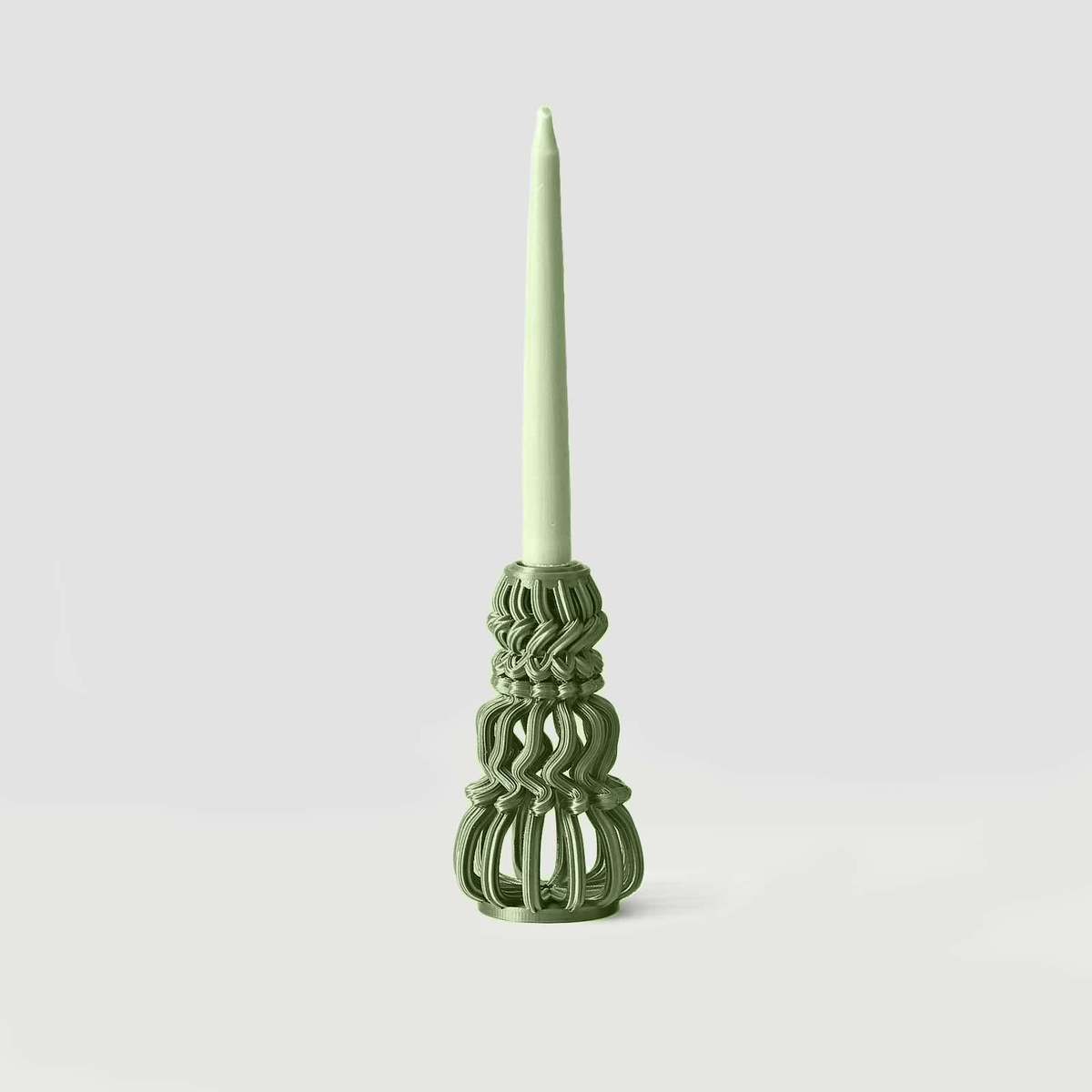 Form & Seek Frosting Loop Candle Holder - Image 10 of 26