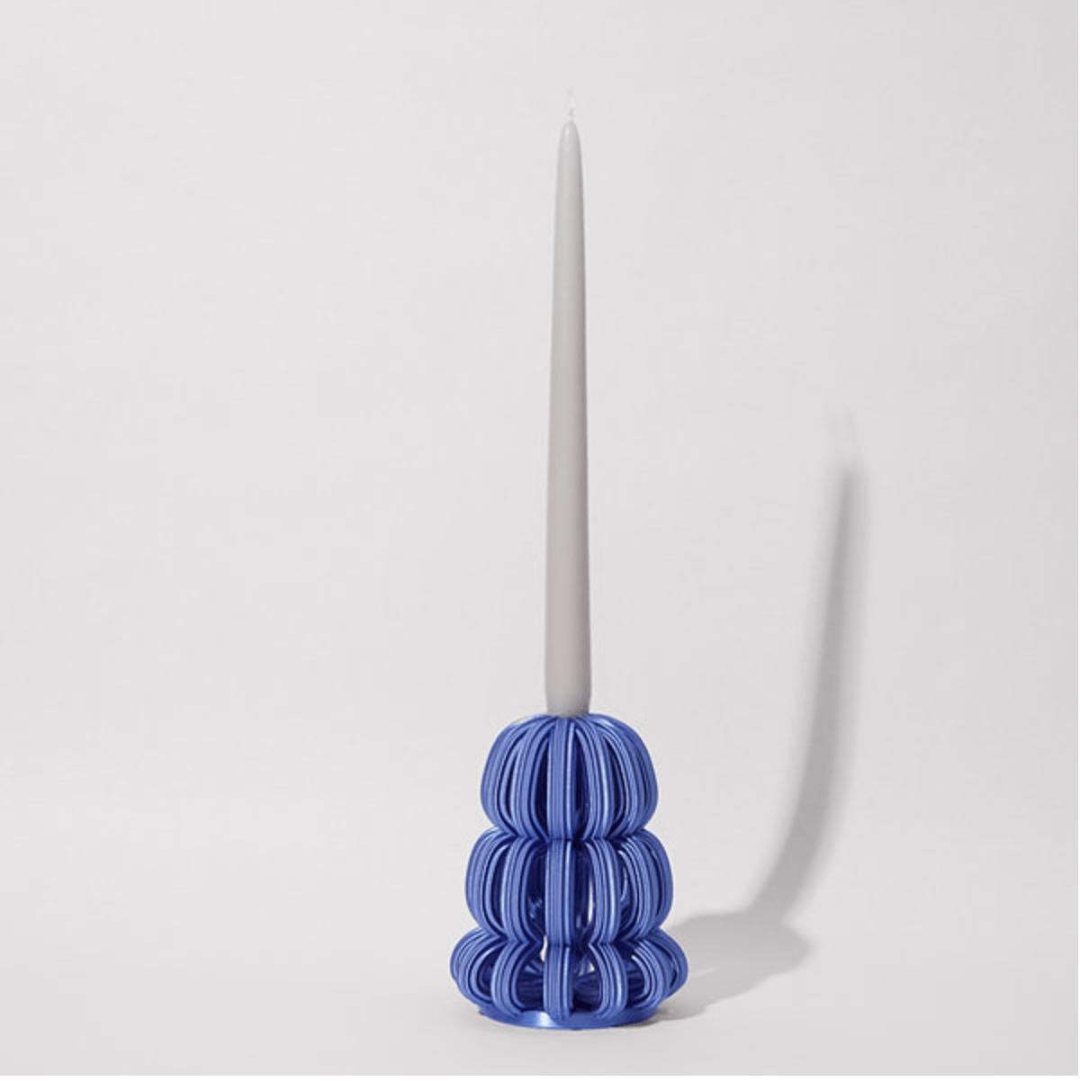 Form & Seek Frosting Loop Candle Holder - Image 15 of 26