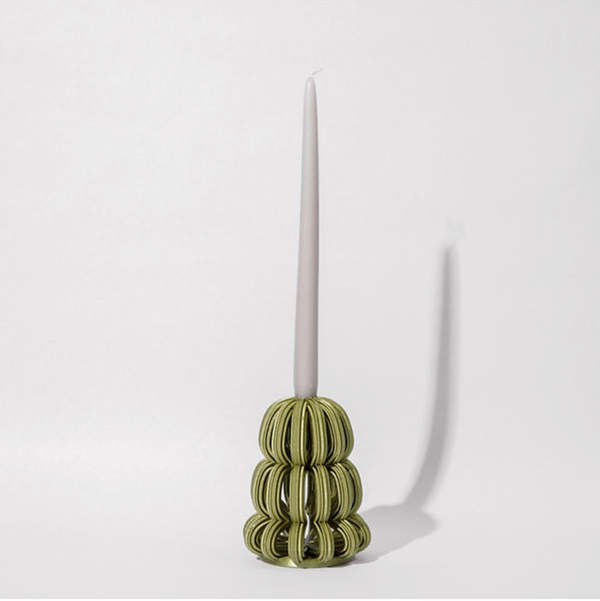 Form & Seek Frosting Loop Candle Holder