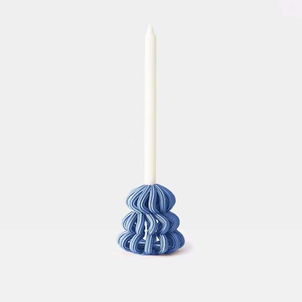 Form & Seek Frosting Loop Candle Holder