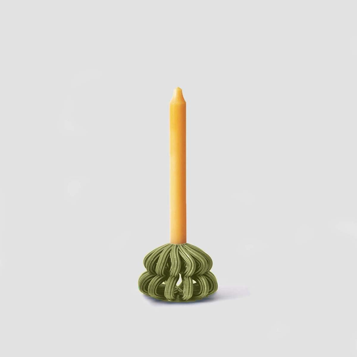 Form & Seek Frosting Loop Candle Holder - Image 20 of 26