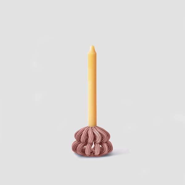Form & Seek Frosting Loop Candle Holder