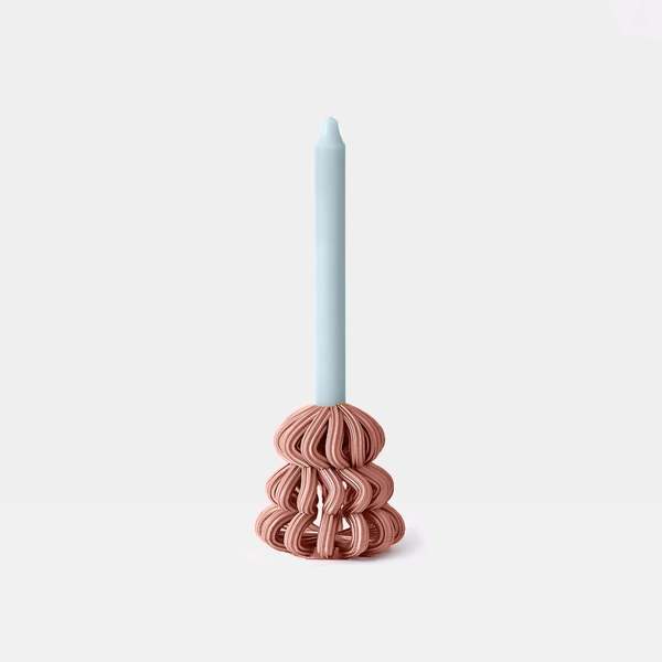 Form & Seek Frosting Loop Candle Holder