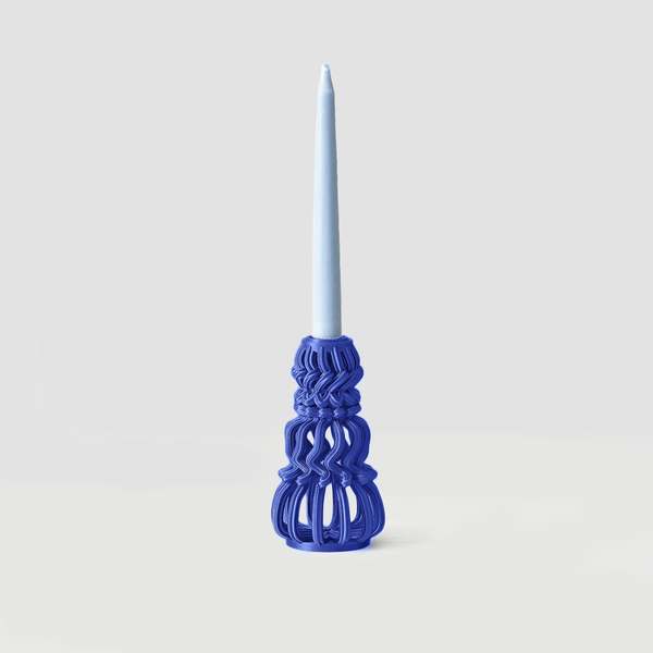 Form & Seek Frosting Loop Candle Holder