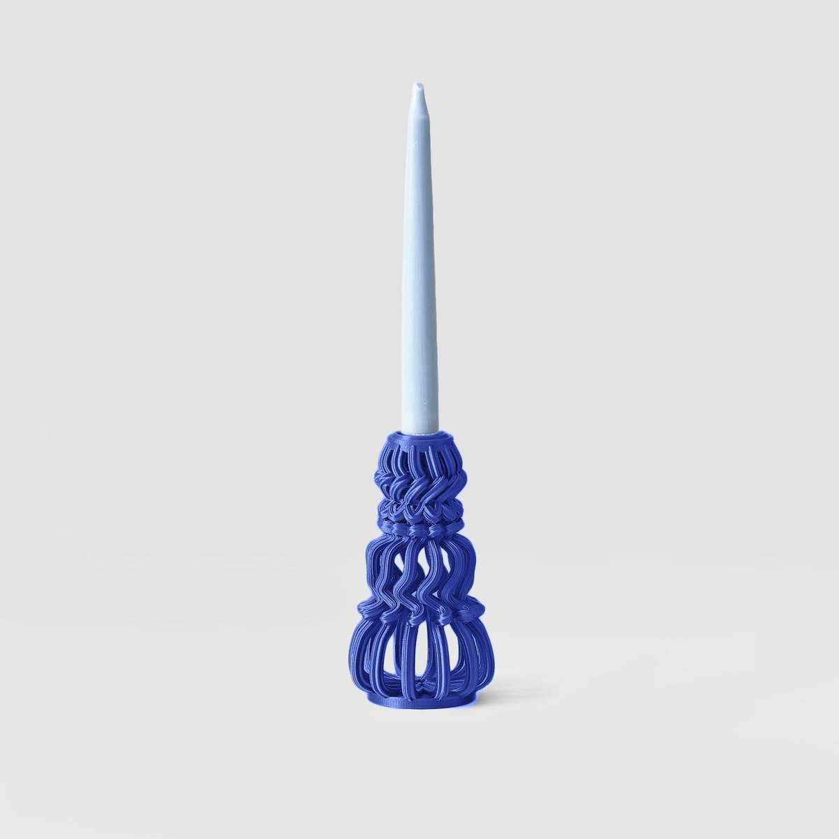 Form & Seek Frosting Loop Candle Holder - Image 23 of 26