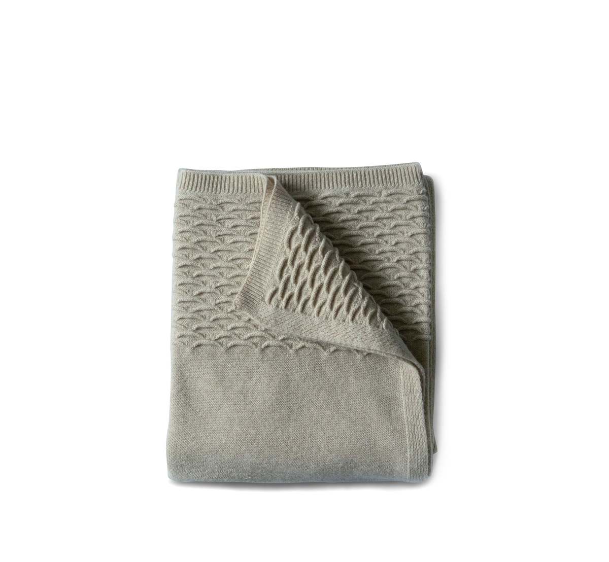 Evangeline Knit Scallop Throw - Image 2 of 9