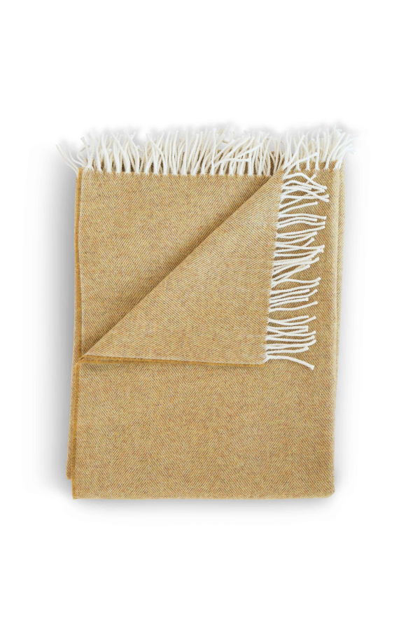 Evangeline Lightweight Herringbone Throw