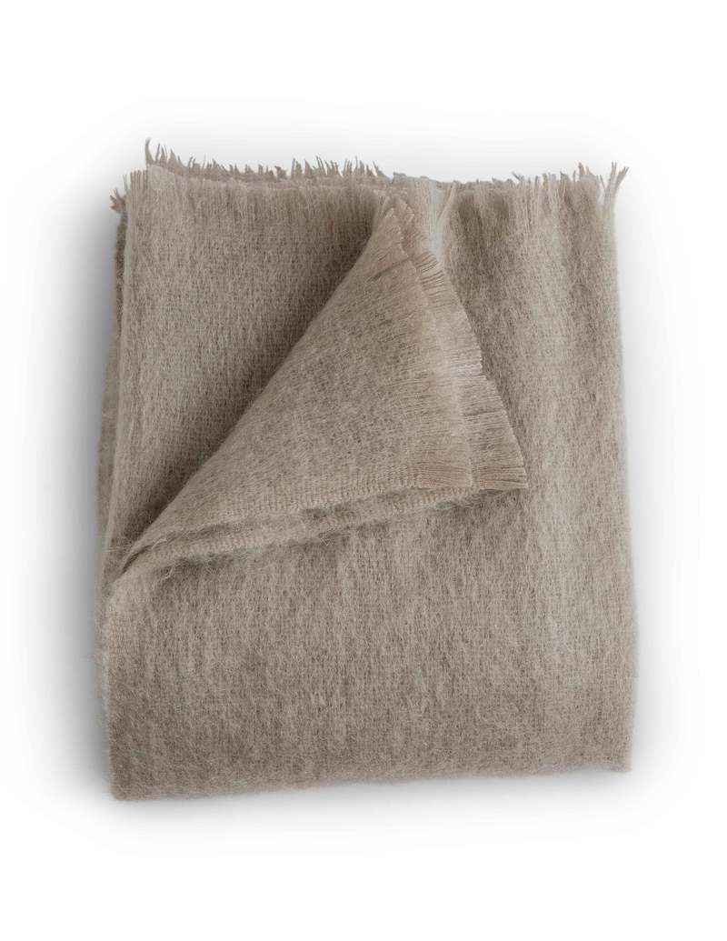 Evangeline Mohair Throw