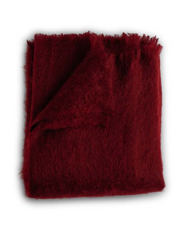 Evangeline Mohair Throw