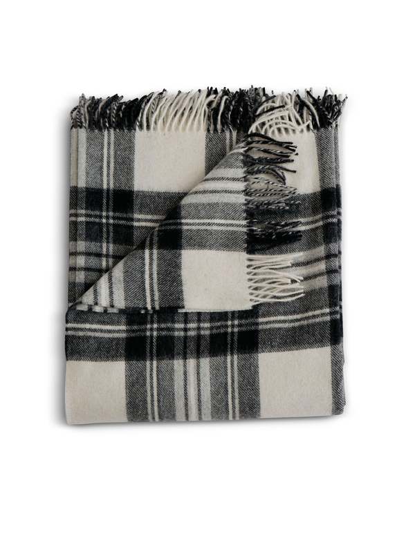 Evangeline Patterned Merino Throws