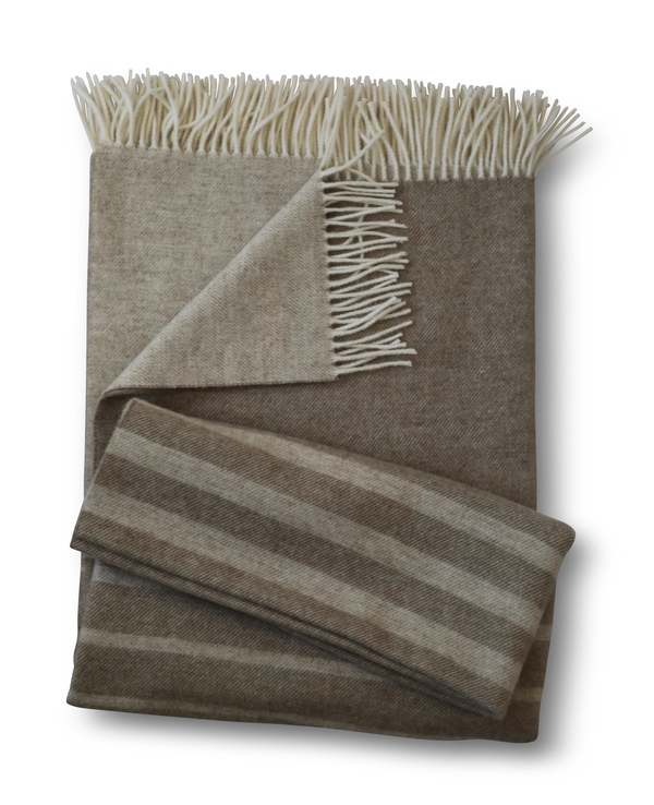 Evangeline Patterned Merino Throws