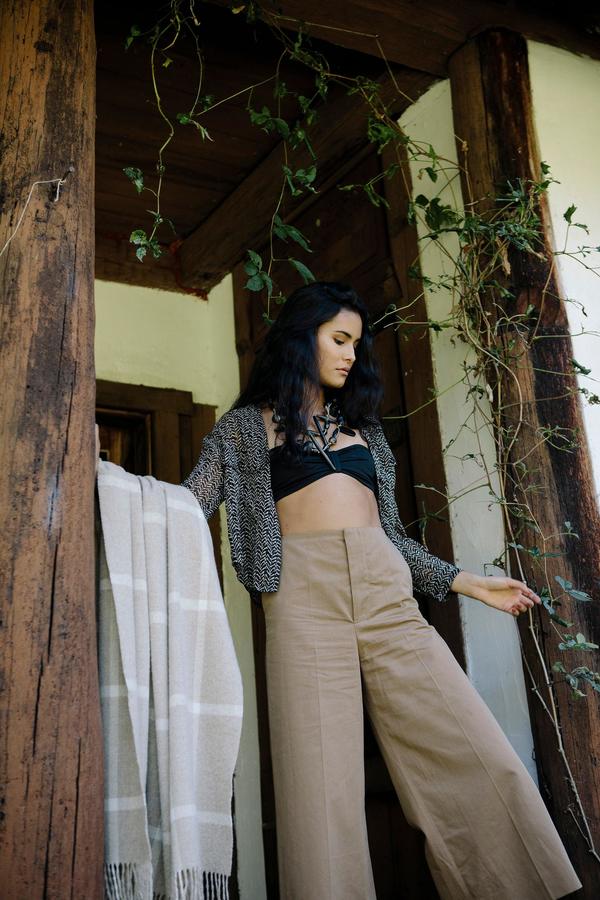 Evangeline Patterned Merino Throws