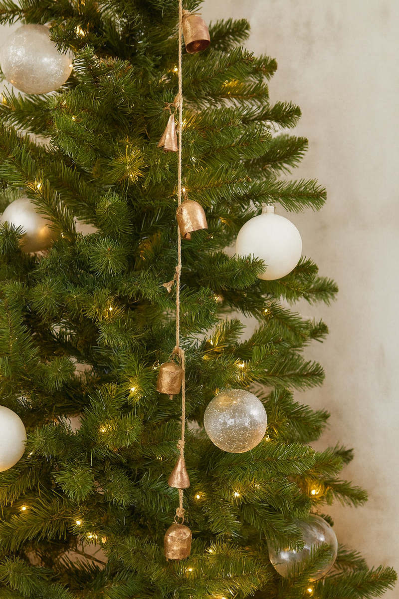 Matr Boomie Rustic Bell Hanging Garland - Hand Tuned