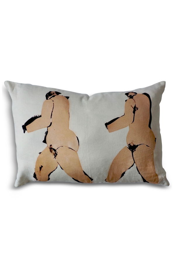 Evangeline Gemini Linen Pillow - Gemini