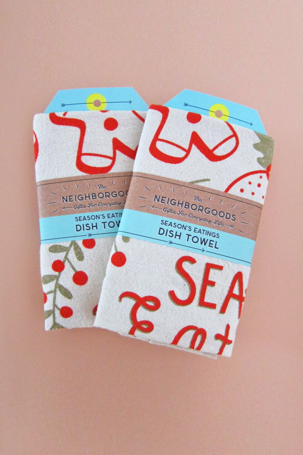 The Neighborgoods Season's Eatings Dish Towel