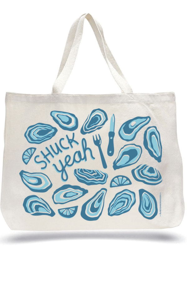 The Neighborgoods Shuck Yeah Oyster Tote Bag