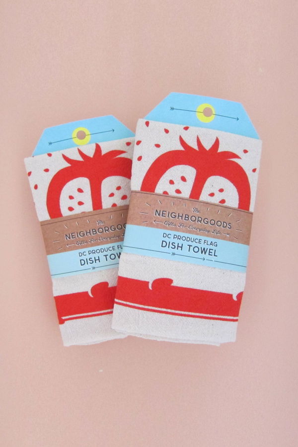 The Neighborgoods We The Produce DC Flag Dish Towel