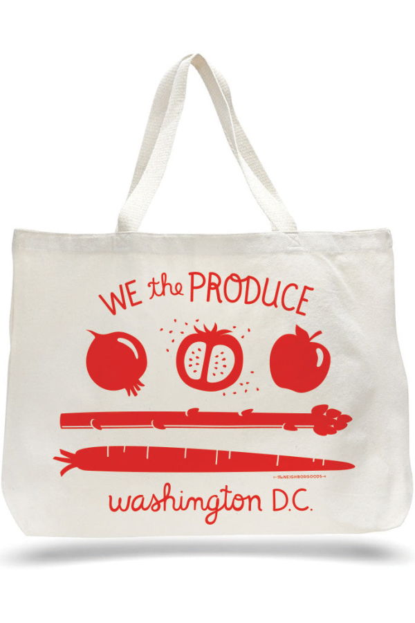 The Neighborgoods We the Produce DC Flag Tote Bag