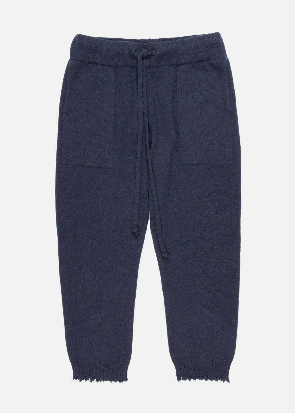 Uma Wang Drawstring Knitted Trousers - Blue - Image 1 of 2