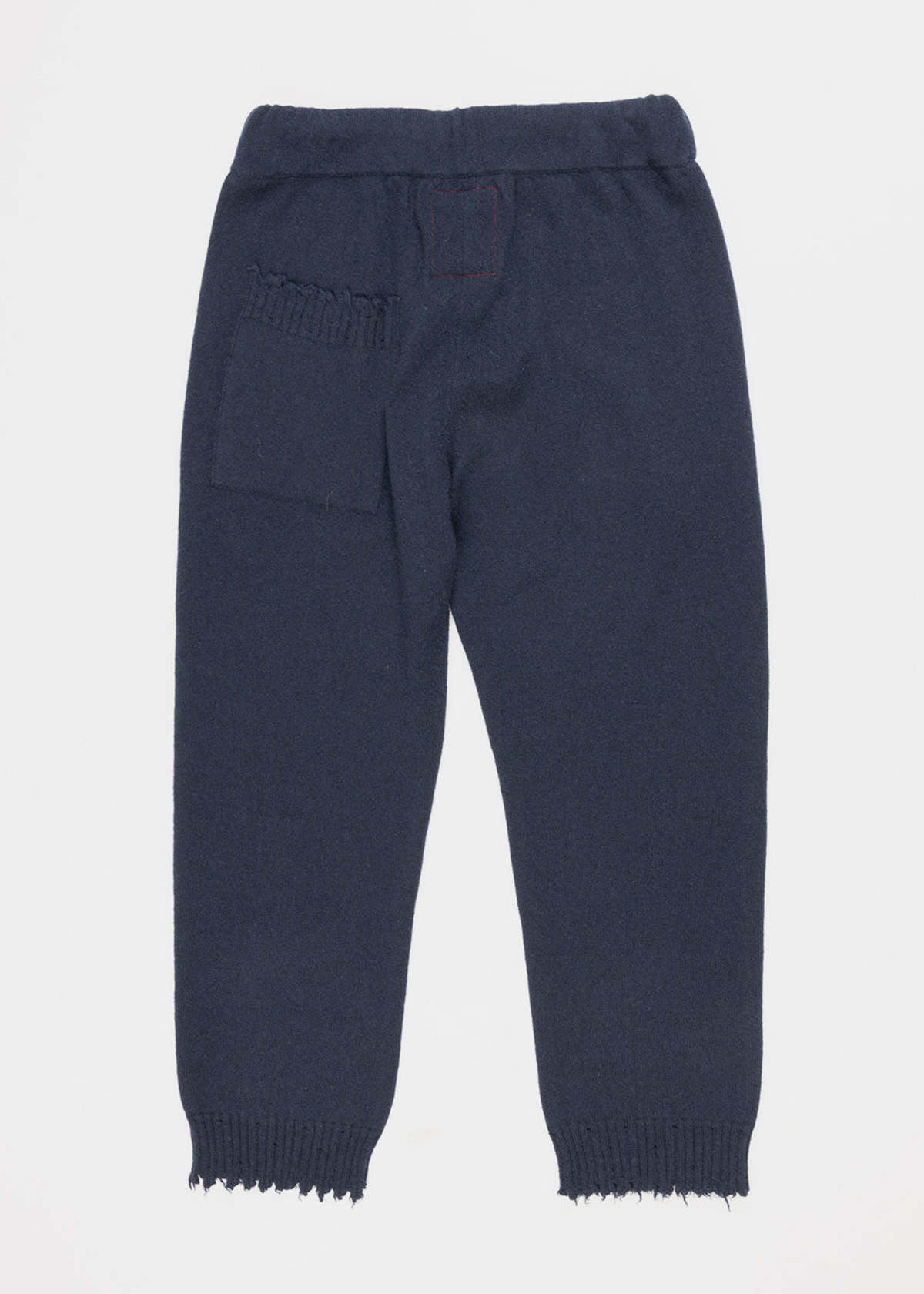 Uma Wang Drawstring Knitted Trousers - Blue - Image 2 of 2