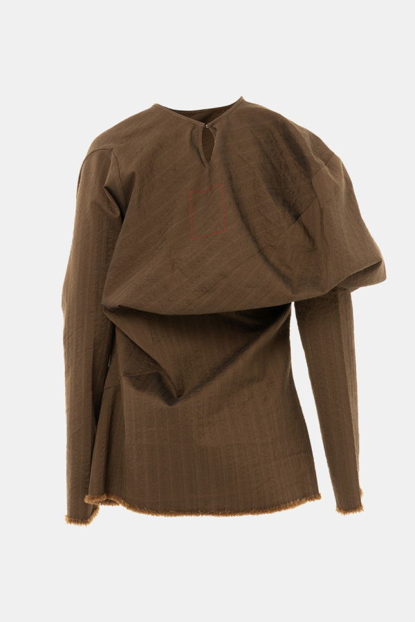 Uma Wang Trek Top - Brown