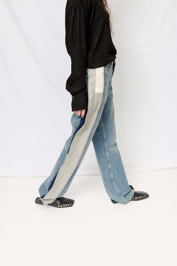 MM6 Maison Margiela Blue 5 Pocket Pant