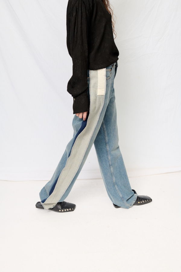 MM6 Maison Margiela Blue 5 Pocket Pant