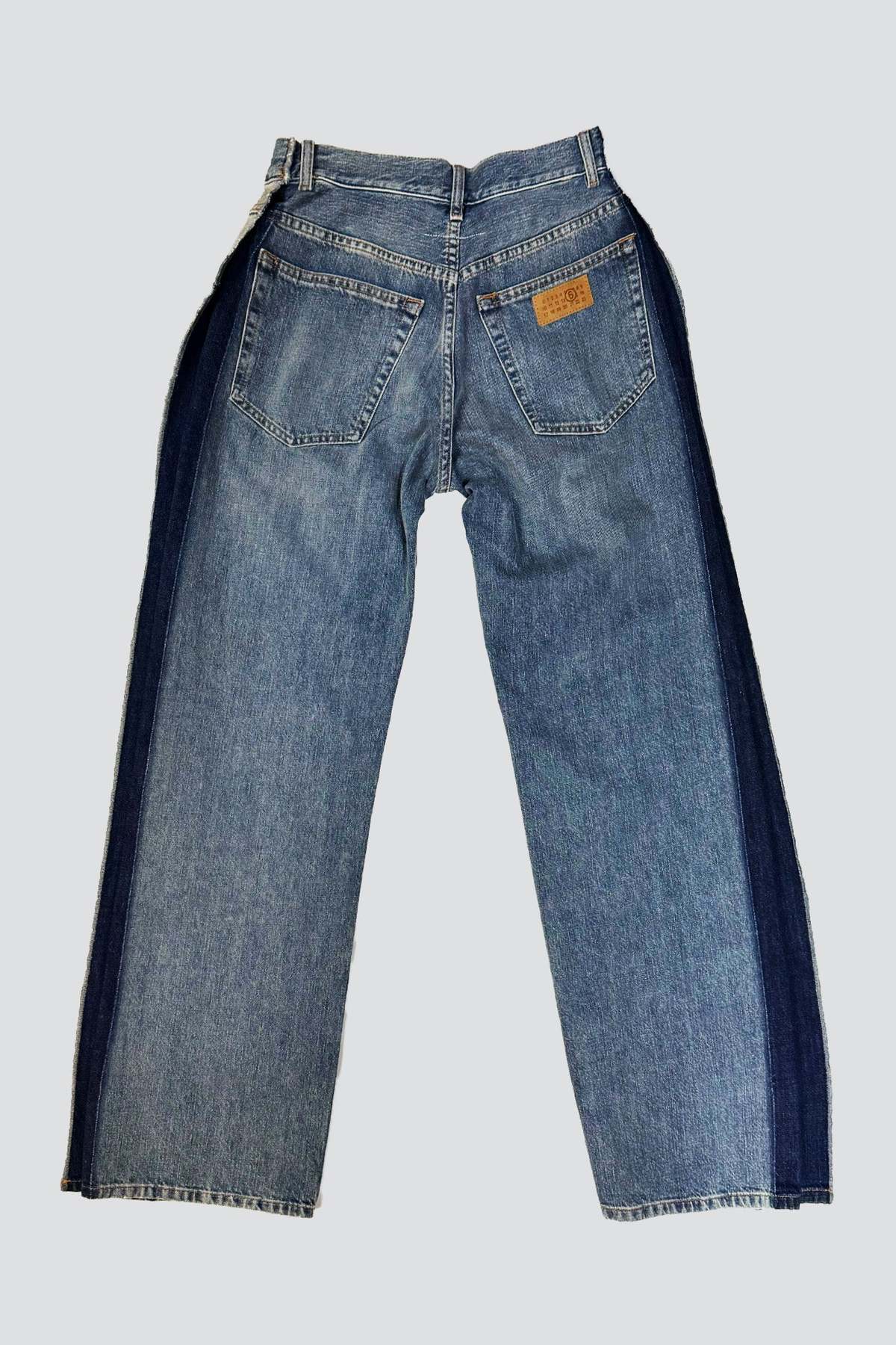 MM6 Maison Margiela Blue 5 Pocket Pant - Image 6 of 6