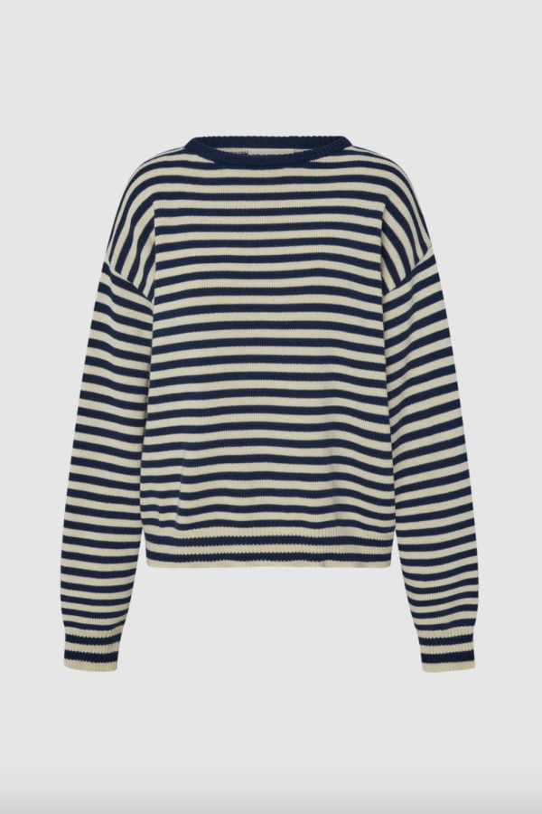 Sønderhaus Navy Stripe "I Can't Believe It's Not Vintage" Sweater