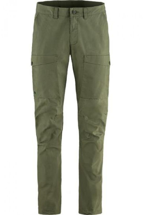 Fjallraven Straight Pants - Laurel Green