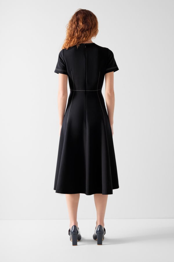 LK Bennett Eugine Dress - Spring Navy