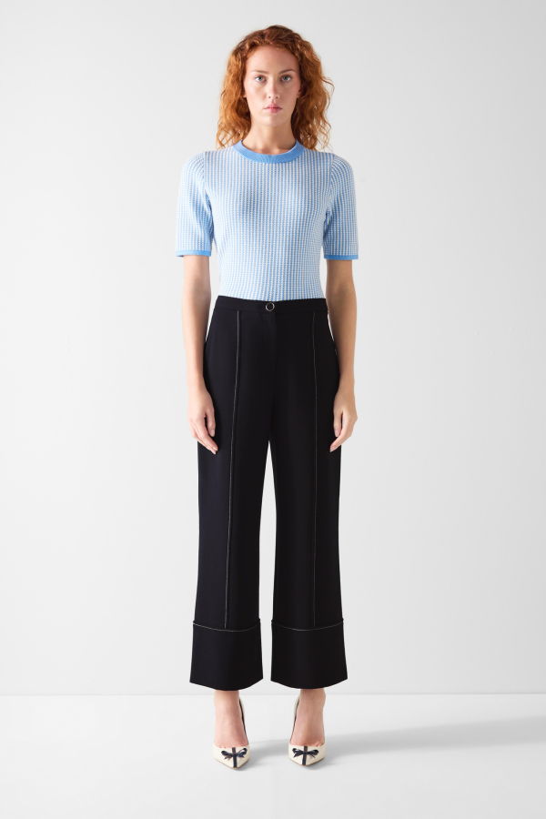 LK Bennett Eugine Trousers - Spring Navy