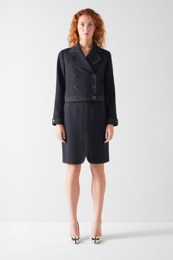 LK Bennett Eugine Jacket - Spring Navy