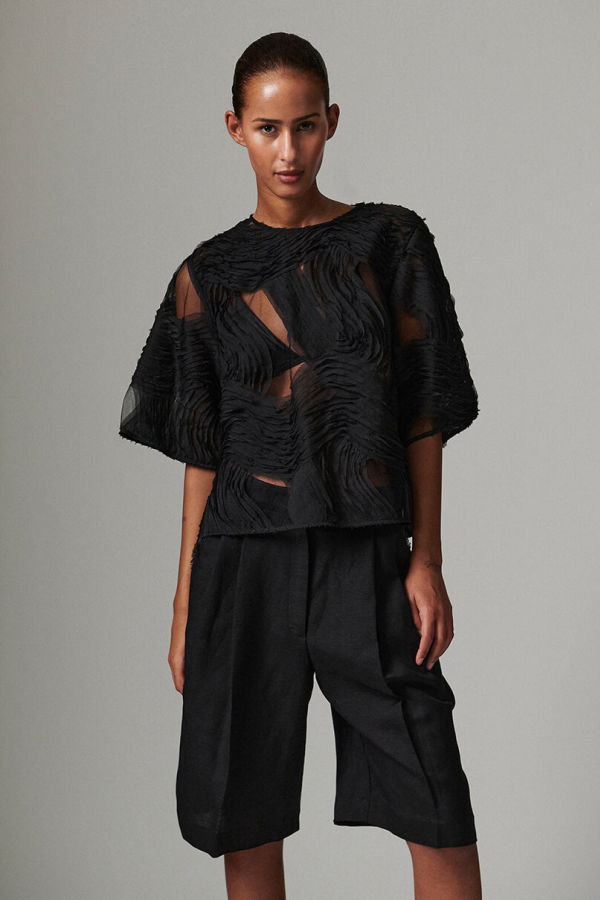 Day Birger et Mikkelsen Tatiana Crotchet Lacy Top