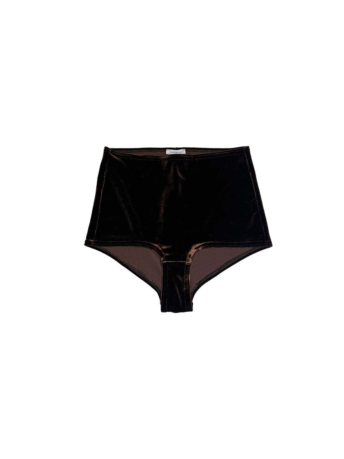 Simone Wild Velvet Hipster Underwear - Nut - Image 1 of 3