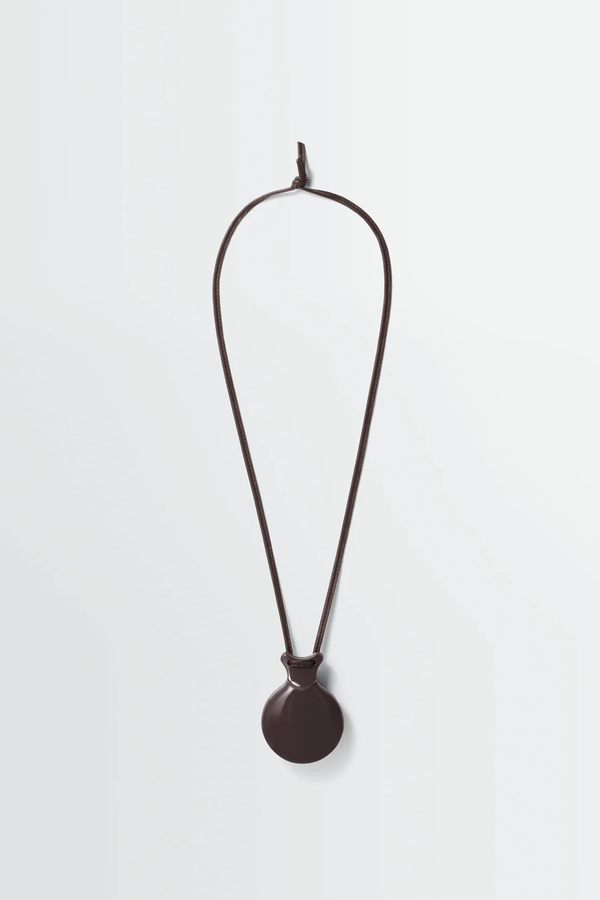 Lemaire Castanet Necklace - Dark Brown Lemaire Castanet Necklace - Dark Brown