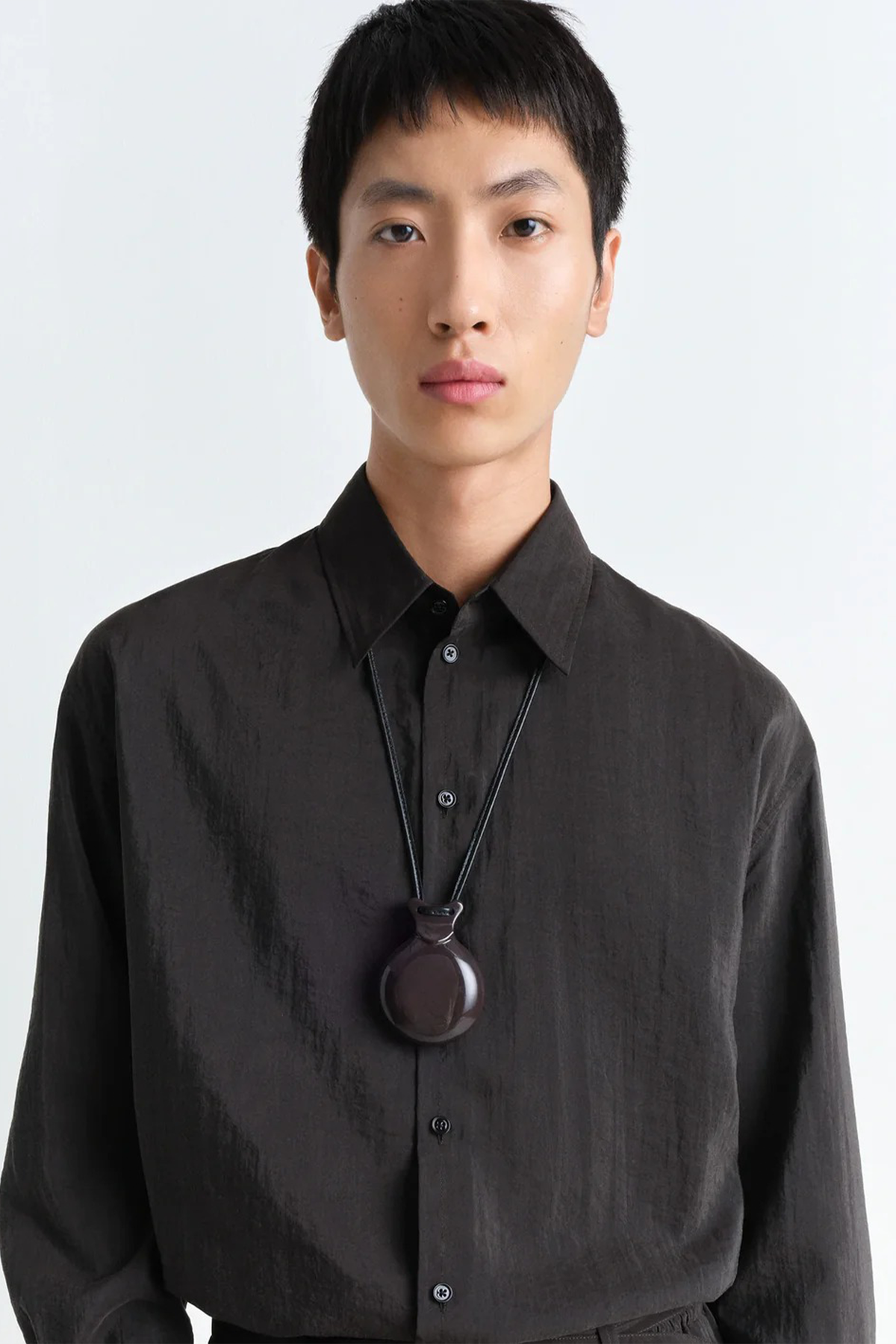 Lemaire Castanet Necklace - Dark Brown - Image 3 of 6