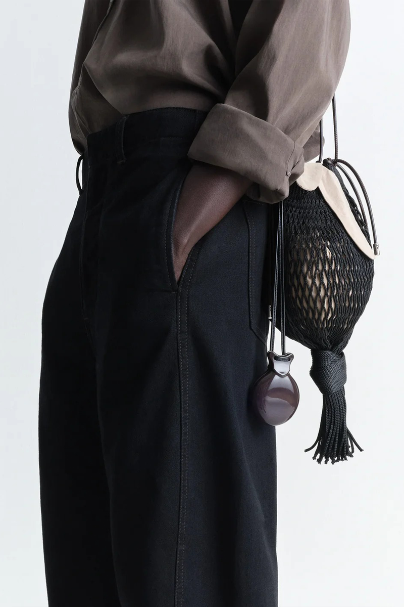 Lemaire Castanet Necklace - Dark Brown