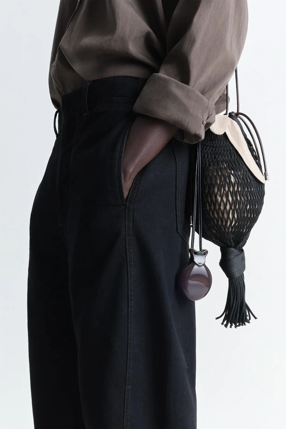 Lemaire Castanet Necklace - Dark Brown - Image 4 of 6