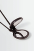 Lemaire Castanet Necklace - Dark Brown - Thumbnail 6