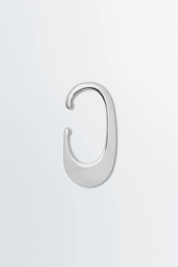 Lemaire Long Drop Earcuff Earring - Silver