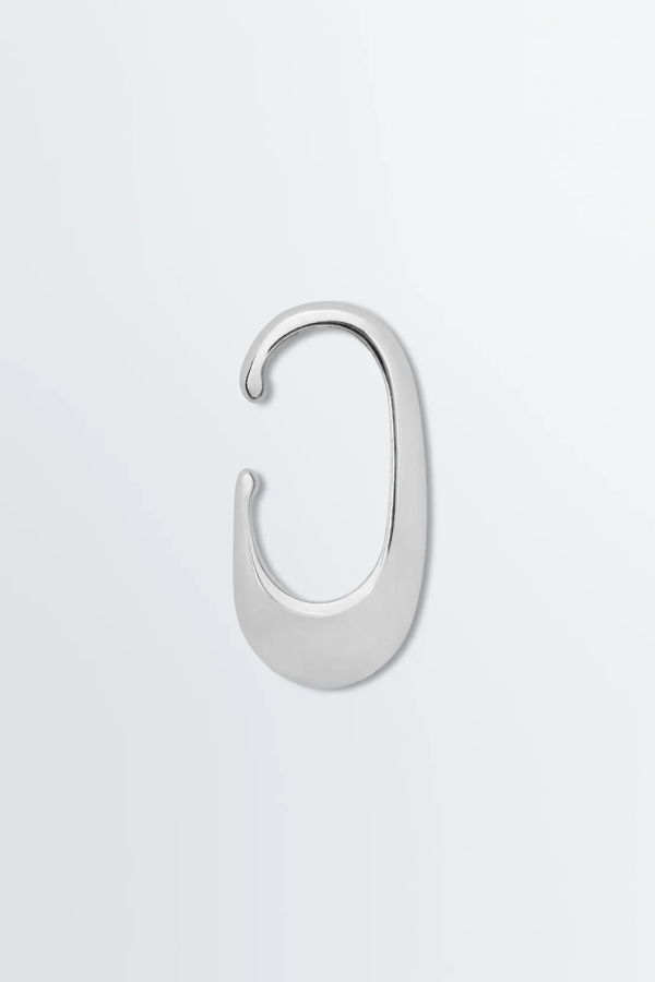 Lemaire Long Drop Earcuff Earring - Silver