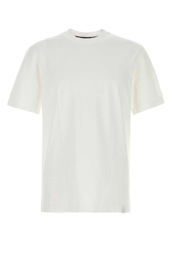 Brioni Cotton T-Shirt - White