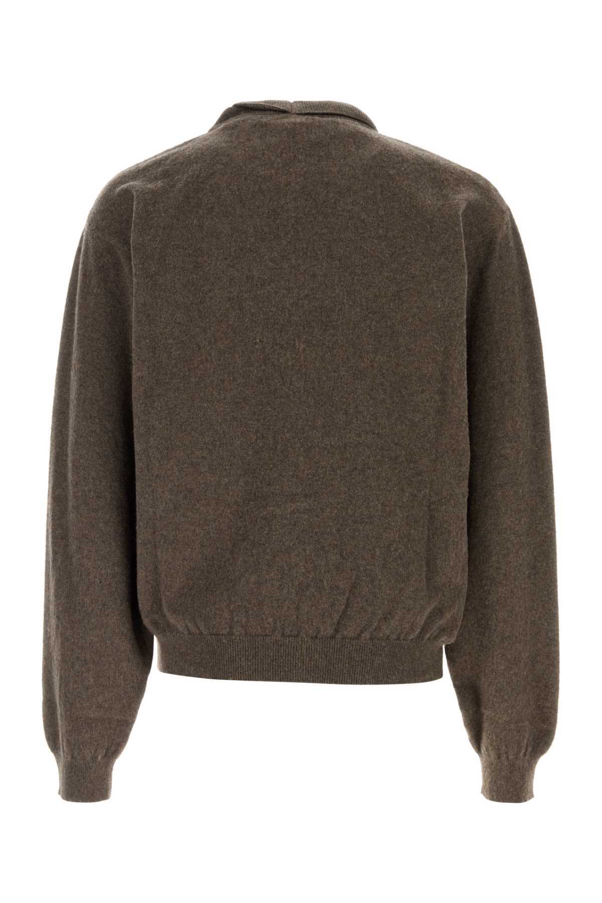 Magliano Brown Cashmere Blend Sweater - Brown - Image 2 of 2